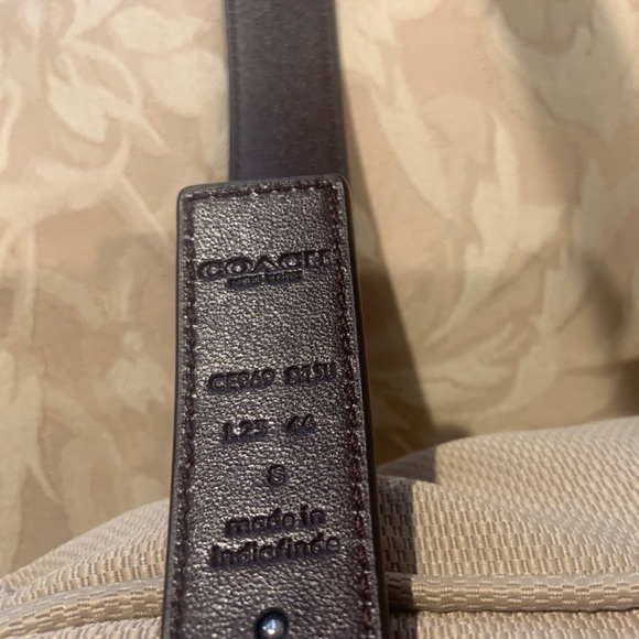 Coach Morgan Leather Belt size S NWT - Picture 3 of 5